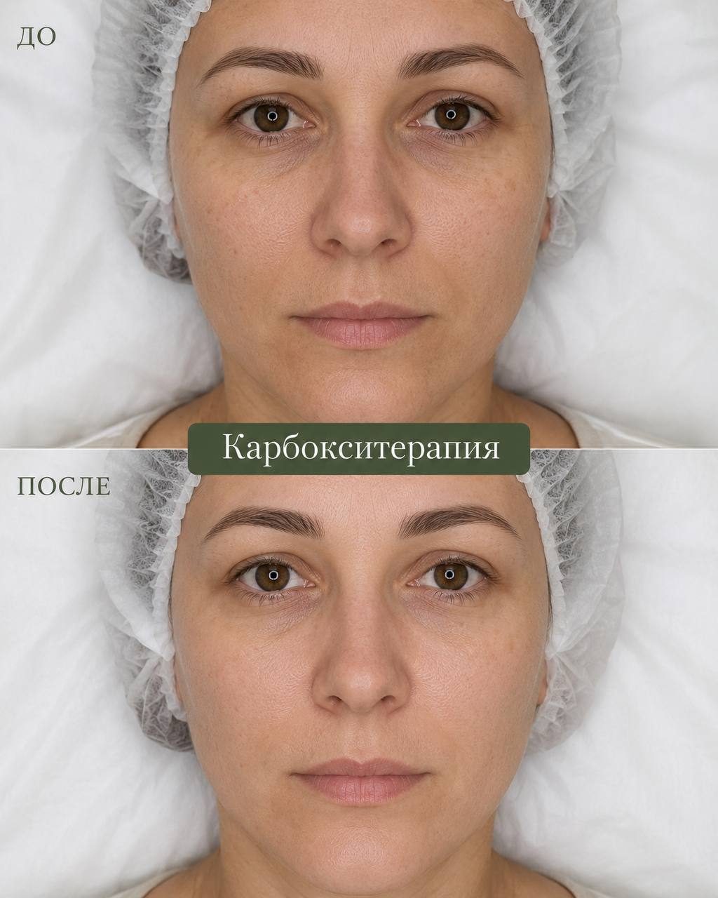 Карбокситерапия — до и после, в Клинцах